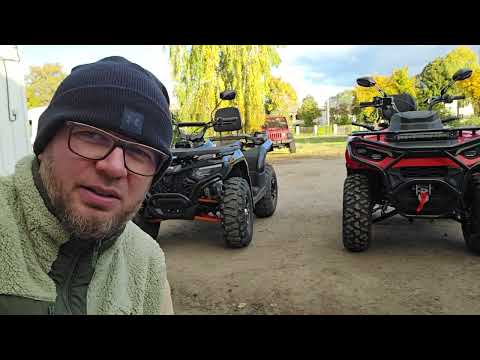 Видео: Порівняння 300 кубових квадроциклів Bashan  та Mikilon Hammer 