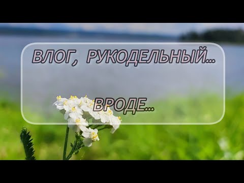 Видео: Рукодельный влог. Август 2025 г. #rukivdelo #вязовлог 