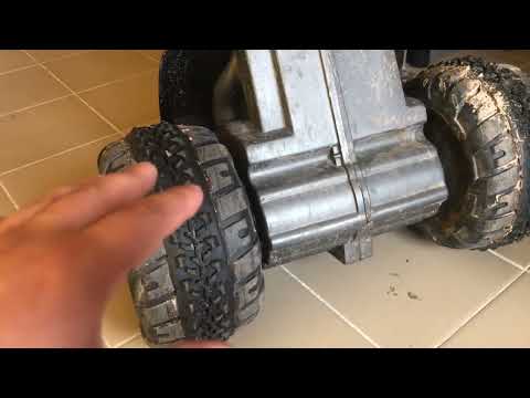 Видео: Резина на пластиковые колёса часть 2. Спустя 2 года .