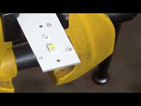 Видео: Когда и как можно перепаять светодиод подсветки телевизора