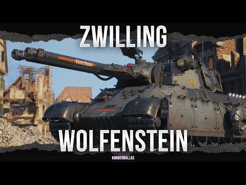 Видео: ОДИН ИЗ ЛУЧШИХ - E 65 Zwilling - КОЛЛАБА С Wolfenstein