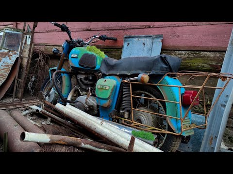 Видео: Он Будет работать! Мотоцикл ИЖ планета 3 1983г СССР, быстрый ремонт, восстановление без реставрации