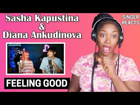Видео: Diana Ankudinova & Sasha Kapustina - Feeling Good REACTION!!😱 | Диана Анкудинова ft. Sasha Kapustina
