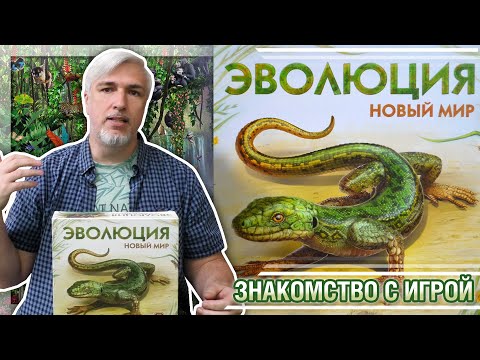 Видео: Знакомство с настольной игрой «ЭВОЛЮЦИЯ: НОВЫЙ МИР»