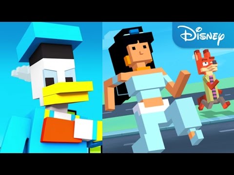 Видео: Прохождение DISNEY CROSSY ROAD - ДЛЯ ФАНОВ ДИСНЕЕВСКИХ МУЛЬТФИЛЬМОВ