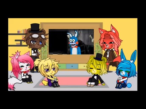 Видео: реакция на 5 утра / Fnaf 5am/Гача лайф