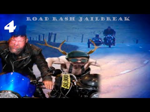 Видео: Road Rash Jailbreak [PS1] #4 ▶ Прохождение - Чудо колесница для побега