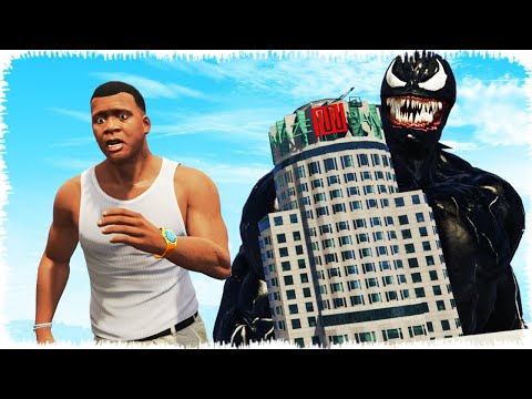 Видео: Қалаға Веном есімді құбыжық келді (GTA V)