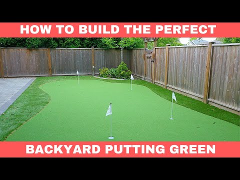 Видео: Как построить ИДЕАЛЬНУЮ домашнюю площадку для гольфа — закулисный тур