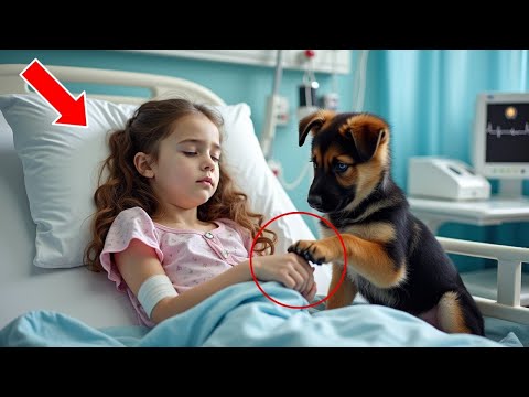 Видео: Девочке оставались дни жизни… Но поступок её овчарки довёл врачей до слёз!