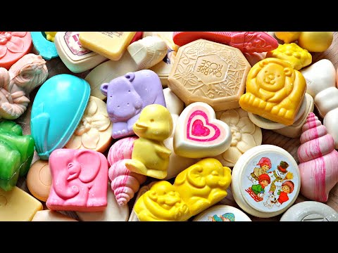 Видео: ASMR SOAP. 🩷💛💜Резка сухого мыла. Satisfying video🩷💛💜Final part(заключительная часть)