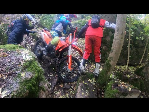 Видео: Эндуро 05,10,2025. Ручей и камушки.
