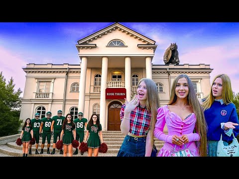 Видео: ДИЈАНА И ГЛАМУРОЗНА ШКОЛА СА МРАЧНИМ ПРАВИЛИМА АКАДЕМИЈИ ROSE THORN!🌹Он је загонетан и опасан! 💋