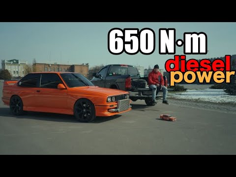 Видео: BMW E30  M57 powered...Колхоз?