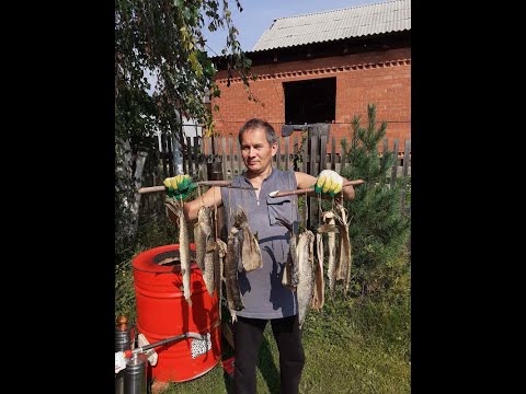 Видео: Щука холодного копчения, плов и шашлык с овощами в тандыре