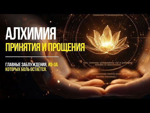 Видео: Алхимия принятия и прощения: главные заблуждения из-за которых боль остается.