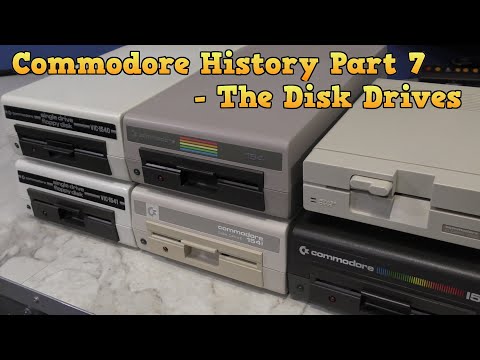 Видео: История Commodore Часть 7 - Дисководы