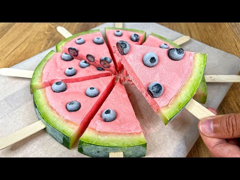 Видео: 🍉🍉🍉 Летний арбузный десерт! Мороженое за минуту / 🌱 Рецепт ВЕГАНСКОГО мороженого