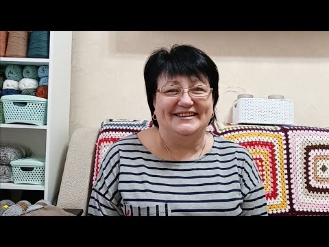 Видео: Продолжаю вязать коврик/ Много процессов к беде! 😂
