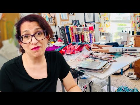Видео: Перезагрузка швейной комнаты: творческий хаос, незавершённые проекты и как я всё организовываю