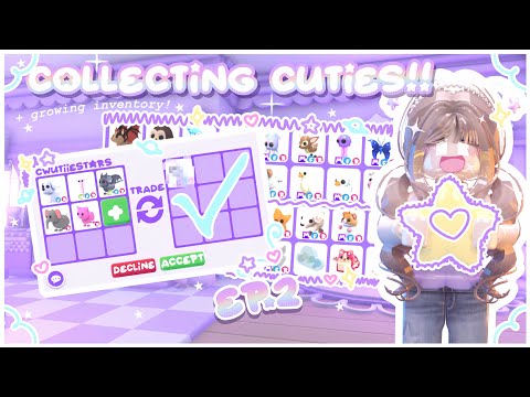 Видео: ｡𖦹°‧Коллекционирование милашек!! +пополнение инвентаря!!| Эпизод 2 {Adopt Me}