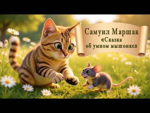 Видео: Самуил Маршак "Сказка об умном мышонке"