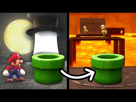 Видео: Mario Odyssey, но зоны загрузки все неправильные.