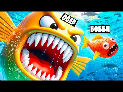 Видео: РЫБЫ ГИГАНТЫ! СИМУЛЯТОР РЫБ В ROBLOX