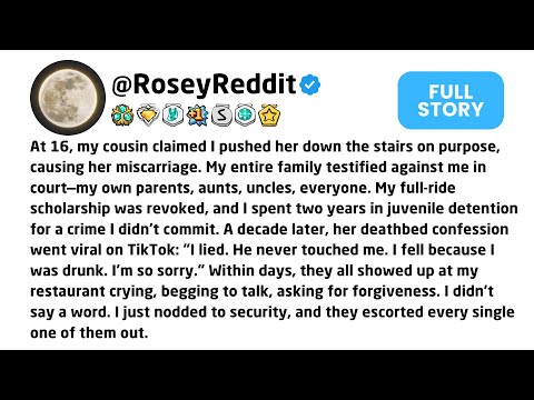 Видео: Когда мне было 16, моя кузина заявила, что я нарочно столкнул ее с лестницы, из-за чего у нее слу...