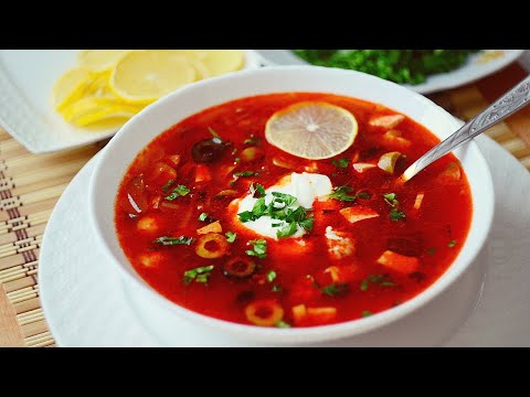 Видео: Солянка - это всегда вкусно! Приготовив однажды классический рецепт, захочется повторить!