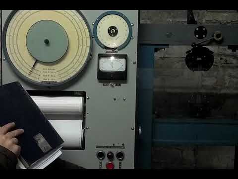 Видео: Испытание проволоки на временное сопротивление разрыву
