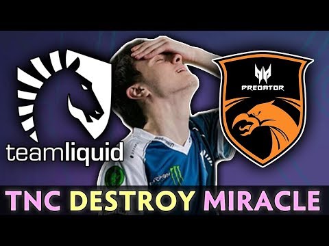 Видео: МИРАКЛ ещё никогда так не ФИДИЛ — LIQUID vs TNC на TI9
