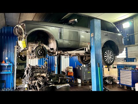 Видео: ОБСЛУЖИВАНИЕ ЗА 400.000₽. СНЯЛИ МОТОР НА RANGE ROVER ULTIMATE 5.0 ДЛЯ ЗАМЕНЫ ЦЕПЕЙ.