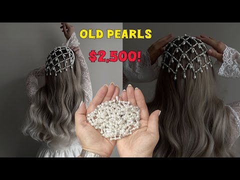 Видео: Я превратила забытые жемчужины в вирусный аксессуар для волос 2025 года — 50 ПРОДАНО
