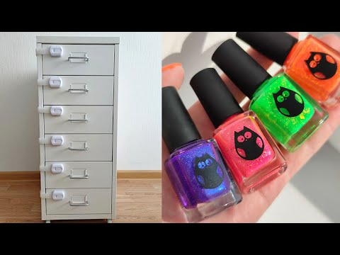 Видео: Расхламление лаков для ногтей 💅🏻 Часть 4. Anna Gorelova by Dance Legend ✨