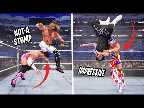 Видео: 30 мощных приемов, которые можно использовать в WWE 2K25