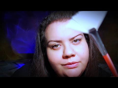 Видео: АСМР Массаж кисточками. Видео для сна и расслабления 😴 asmr