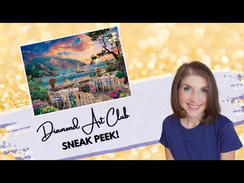 Видео: КРАТКИЙ ВЗГЛЯД на Diamond Art Club! | «Кафе с видом» от Image World
