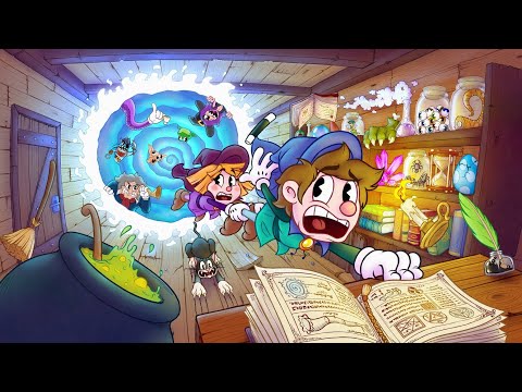 Видео: Полное прохождение Enchanted Portals ( Новый Cuphead)