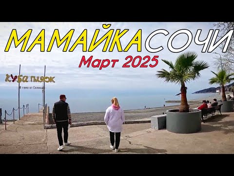 Видео: Мамайка. Сочи. Март 2025.