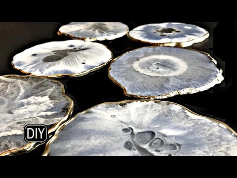 Видео: ПОДСТАВКИ ИЗ ЭПОКСИДНОЙ СМОЛЫ и исправление ошибок.
