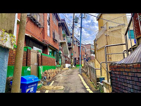 Видео: Прогулка от задних аллеев Сансу-донга до Hapjeong Sky Road в Сеуле