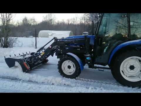 Видео: Уборка снега, Джинма 264е