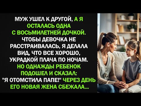Видео: Однажды ребенок подошел и сказал_ _Я отомстила папе!_ Через день его новая жена сбежала
