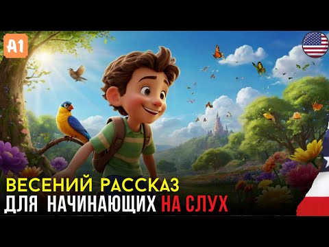 Видео: Легкий Весенний Рассказ на Английском для Начинающих 🎧 Английский НА СЛУХ