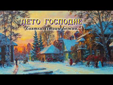 Видео: 12. Птицы Божии. Святки. Лето Господне. И. С. Шмелев