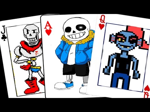 Видео: КАРТОЧНЫЙ UNDERTALE! ДЕКАРТ - ЖУТКИЙ НУБ!! - Undercards