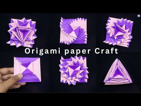 Видео: Антистрессовый бумажный трансформер | Идея создания игрушек из бумаги оригами | Простые поделки с...