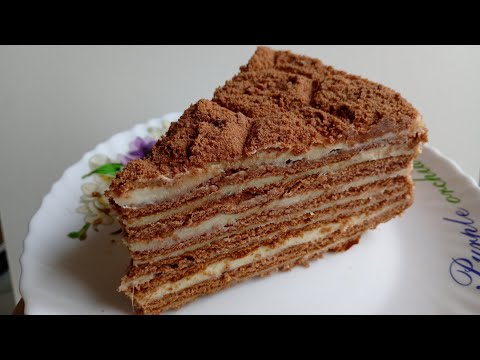 Видео: Легендарный торт "СПАРТАК" на СКОВОРОДЕ! Бюджетно, быстро и вкусно!!