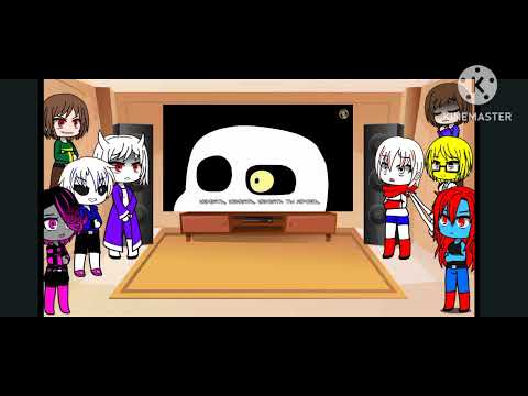 Видео: Реакция андертейл на  песню Judgement(на русском).